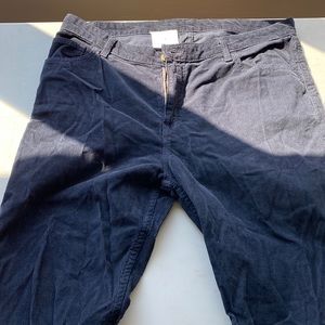 American Apparel dark grey/black cordoruy pants